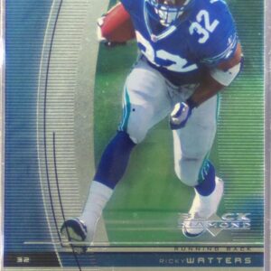 1999 UD Black Diamond Ricky Watters #97 Seahawks