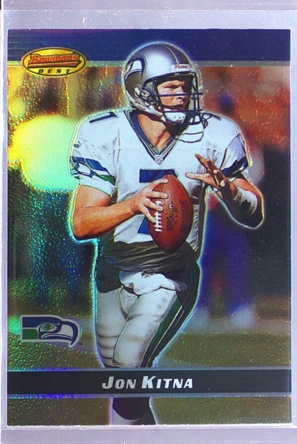 2000 Bowman's Best Jon Kitna #44 Seahawks