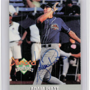 2000 Diamond Authentics Autographs Adam Piatt AU SN500 #TC3 RockHounds Triple Cr