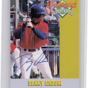 2000 Diamond Authentics Autographs Danny Ardoin AU SN3250 #21 Canadians