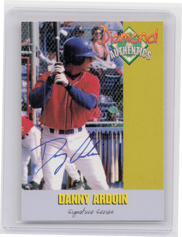 2000 Diamond Authentics Autographs Danny Ardoin AU SN3250 #21 Canadians