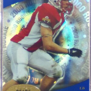 2000 Quantum Leaf Brian Urlacher RC #312 Bears