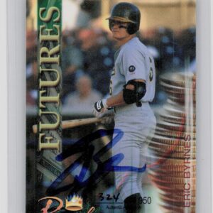 2000 Royal Rookies Futures Eric Byrnes Auto /4950 #14 A's Autographs