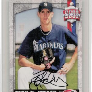 2000 Team Best Rookies Ryan Anderson Auto #NNO Mariners Autographs
