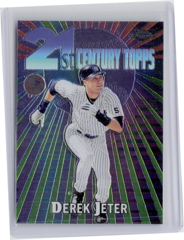 2000 Topps Chrome Derek Jeter #C3 Yankees 21st Century