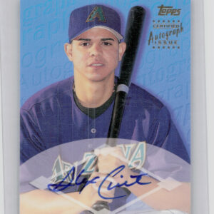 2000 Topps Traded & Rookies Alex Cintron AU #TTA14 Diamondbacks Autographs
