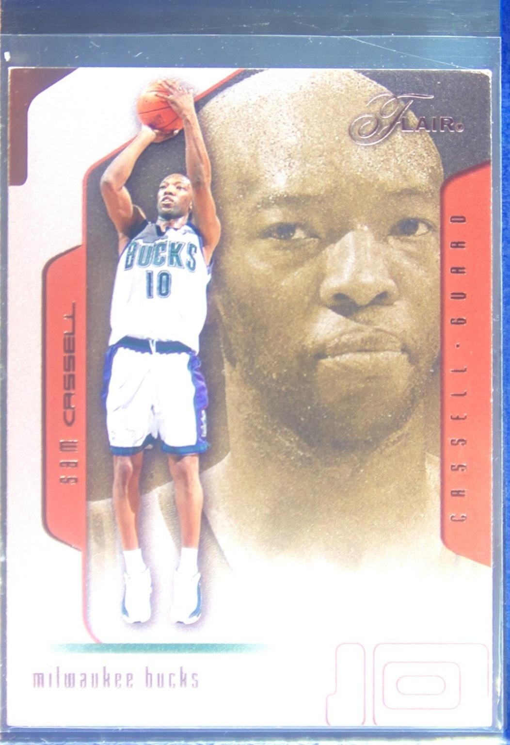 2001-02 Flair Sam Cassell #71 Bucks