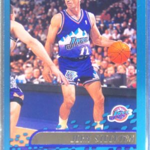 2001-02 Topps John Stockton #115 Jazz