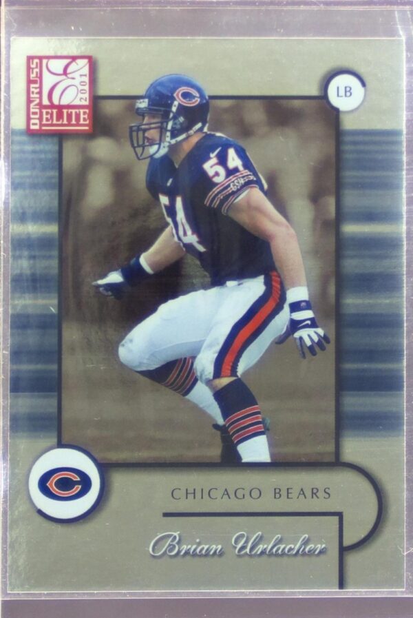 2001 Donruss Elite Brian Urlacher #15 Bears