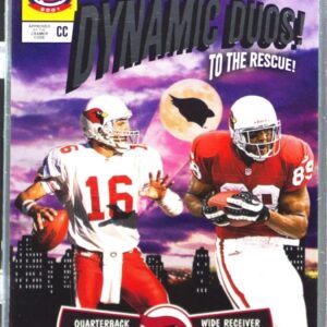 2001 Pacific Dynagon Jake Plummer / David Boston /1499 #1 Cardinals Dynamic Duos