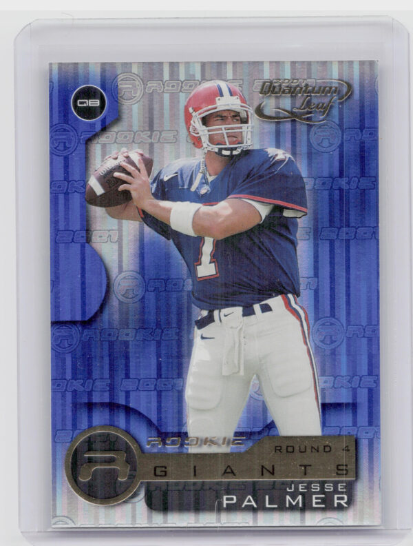 2001 Quantum Leaf Jesse Palmer RC #221 Giants