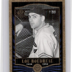 2001 SP Legendary Cuts Lou Boudreau #49 Indians