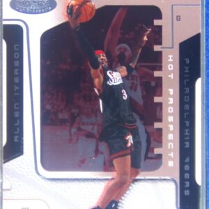 2002-03 Hoops Hot Prospects Allen Iverson #30 76ers
