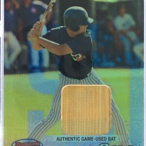 2002 Bowman's Best Greg Sain RC JSY #153 Padres