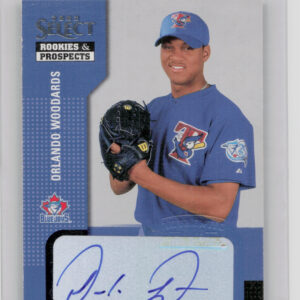 2002 Select Rookies & Prospects Orlando Woodards AU #77 Jays
