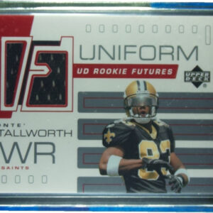 2002 Upper Deck Donte Stallworth MEM #RF-DS Saints UD Rookie Futures