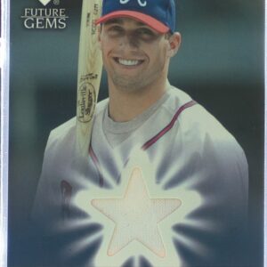2002 Upper Deck Prospect Premieres Jeff Francoeur JSY #68 Braves