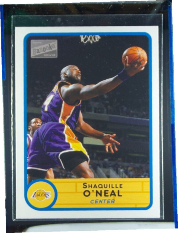 2003-04 Bazooka Shaquille O'Neal #50 Lakers