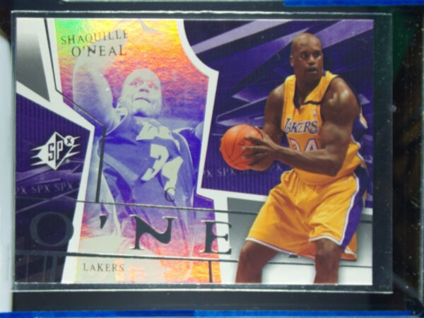 2003-04 SPx Shaquille O'Neal #36 Lakers