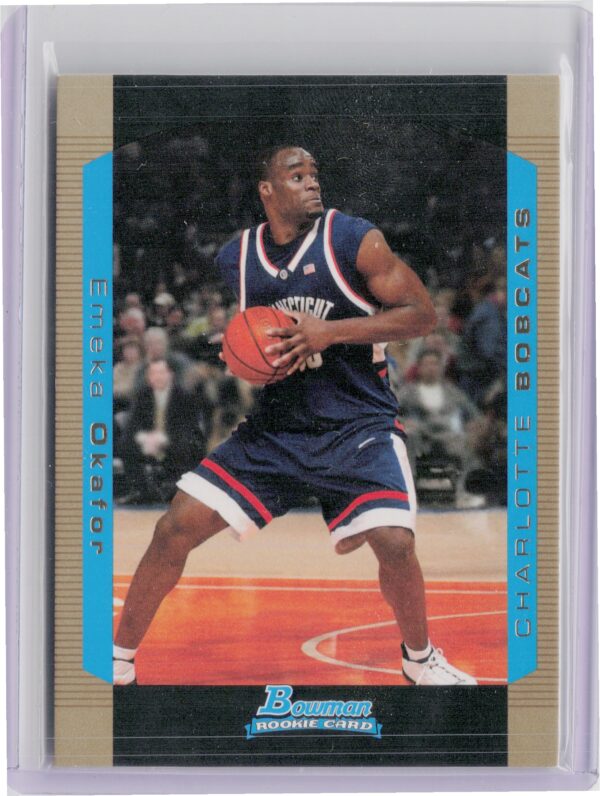 2004-05 Bowman Emeka Okafor Gold #152 Bobcats