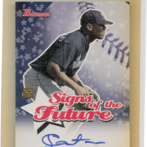 2004 Bowman Ismael Castro AU #SOF-IC Mariners Signs of the Future