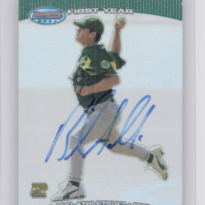 2004 Bowman's Best Brad Sullivan AU RC #BB-BS Athletics