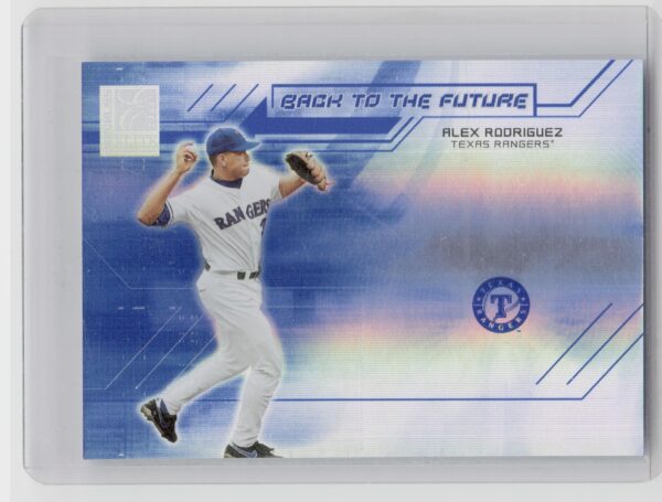 2004 Donruss Elite Alex Rodriguez /500 #BF-3 Rangers Back to the Future