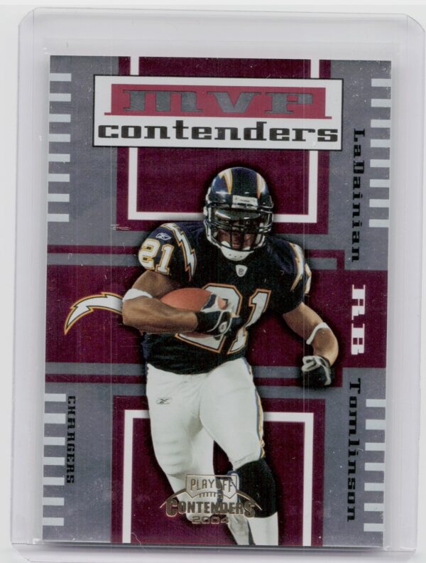 2004 Playoff Contenders LaDainian Tomlinson /1250 #MC-6 Chargers MVP Contenders