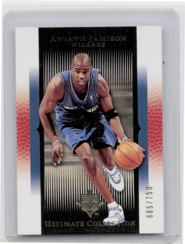 2005-06 Upper Deck Ultimate Collection Antawn Jamison SN750 #129 Wizards