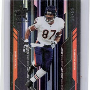 2005 Leaf Rookies & Stars Longevity Muhsin Muhammad Black /99 #19 Bears