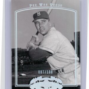 2005 UD Past Time Pennants Pee Wee Reese #63 Dodgers