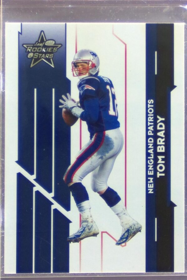 2006 Leaf Rookies & Stars Tom Brady #65 Patriots