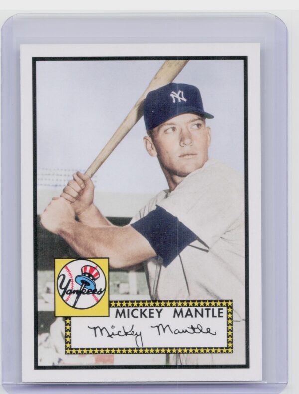 2006 Topps Mickey Mantle #1 Yankees Rookie of the Week