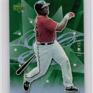 2006 Upper Deck Future Stars Andruw Jones Green /499 #5 Braves