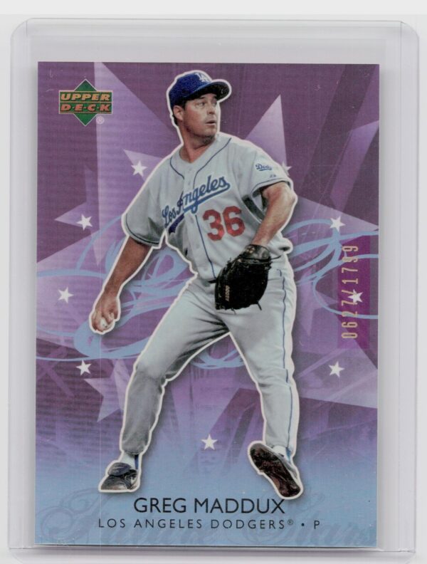 2006 Upper Deck Future Stars Greg Maddux Purple /1799 #16 Dodgers