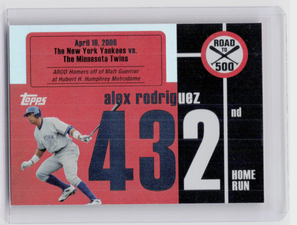 2007 Bowman Draft Picks & Prospects Alex Rodriguez #ARHR432 Yankees