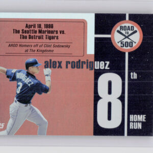 2007 Topps Alex Rodriguez #ARHR8 Mariners Alex Rodriguez: Road to 500