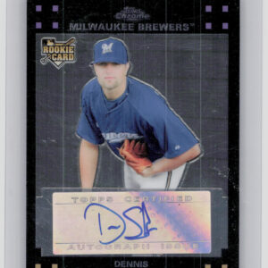2007 Topps Chrome Dennis Sarfate AU #352 Brewers