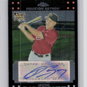 2007 Topps Chrome Hector Gimenez AU #357 Astros