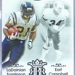 2007 Topps LaDainian Tomlinson / Earl Campbell #RBR-TC Running Back Royalty