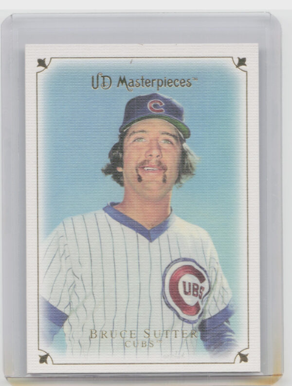 2007 Upper Deck Masterpieces Bruce Sutter #60 Cubs