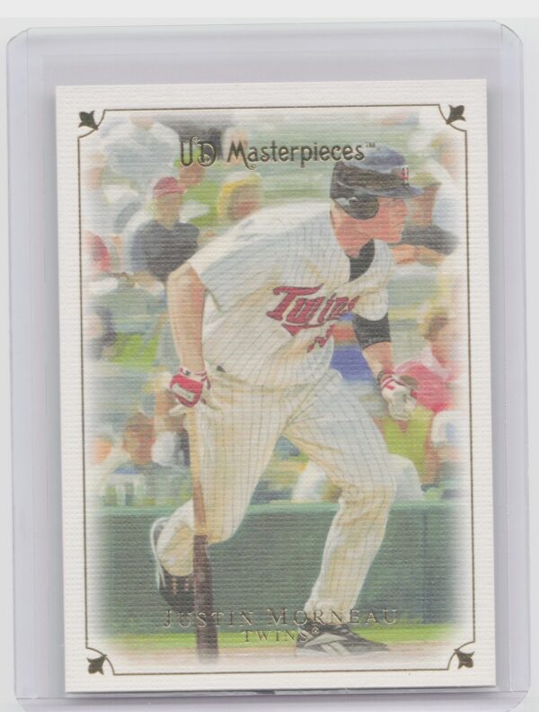 2007 Upper Deck Masterpieces Justin Morneau #73 Twins