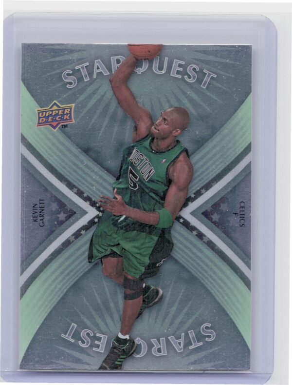 2008-09 Upper Deck First Edition Kevin Garnett #SQ-12 Celtics StarQuest Green