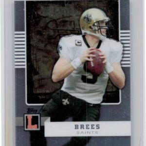 2008 Topps Letterman Drew Brees /949 #1 Saints