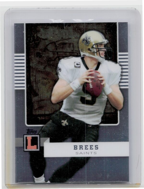 2008 Topps Letterman Drew Brees /949 #1 Saints