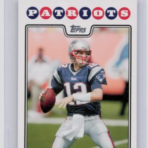 2008 Topps Tom Brady #3 Patriots