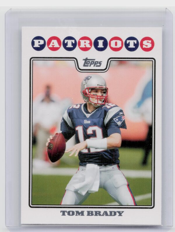 2008 Topps Tom Brady #3 Patriots