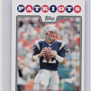 2008 Topps Tom Brady #328 Patriots