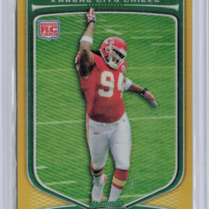 2009 Bowman Chrome Tyson Jackson Gold Refractors SN50 #142 Chiefs