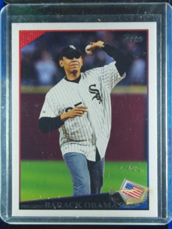 2009 Topps Barack Obama SP VAR #44